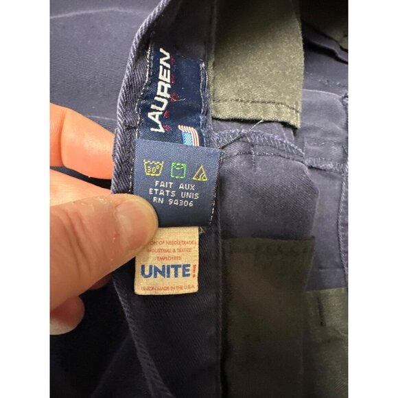 Ralph Lauren Polo Sport High Waisted Twill Shorts Size 10 - Picture 8 of 10